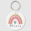 Search for childs name key rings Rainbow