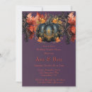 Search for purple gothic wedding invitations Fantasy