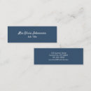 Search for mini business cards Simple
