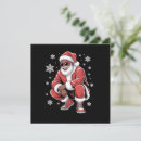 Search for afro christmas cards Santa