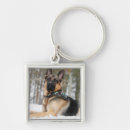 Search for german shepherds key rings Snow