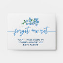 Search for forget me not seeds Funeral