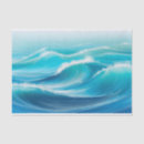 Search for blue ocean waves tissue paper Nature