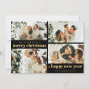 Search for black and gold photo christmas cards Stylish