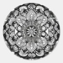 Search for black and white mandala stickers Drawing