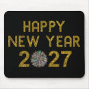 Search for happy new year mousepads New years day