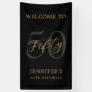 Search for black and gold birthday banners Modern