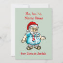 Search for funny merry christmas cards Santa