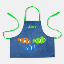 Search for under not over aprons For kids
