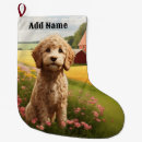 Search for poodle christmas stockings Pets