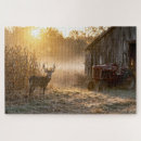 Search for red deer puzzles Wildlife