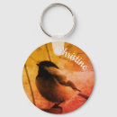 Search for chickadees key rings Black capped chickadee