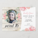 Search for wood sweet 16 invitations Trendy
