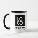 Search for promotion mugs Business logo