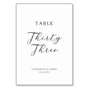 Search for 30 table cards Elegant