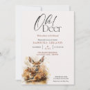 Search for rustic deer baby shower invitations Nature
