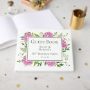 Search for 50th birthday guest books Flowers