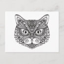 Search for zen doodle postcards Cat