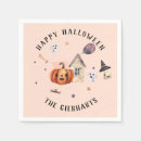 Search for halloween paper napkins Pumpkin