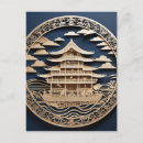 Search for paper cuttings postcards Girl