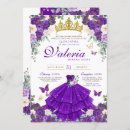 Search for purple quince invitations Butterfly