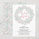 Search for pretty in pink baby shower invitations Floral