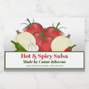 Search for for salsa food drink labels Spicy