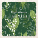 Search for green fern coasters Botanical