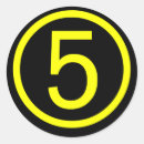 Search for 5 stickers Five