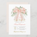 Search for peach baby girl shower invitations Blush pink