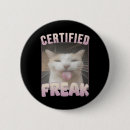 Search for funny cat meme badges Kitten