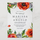 Search for red feathers wedding invitations Flowers