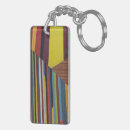 Search for multi colored rectangular key rings Green