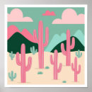 Search for desert cactus posters Pink