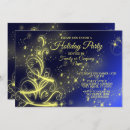 Search for navy gold christmas invitations Golden
