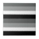 Search for black and white striped tiles Minimalist