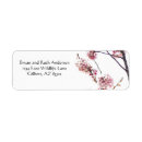 Search for blooming cherry tree return address labels Nature