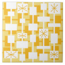 Search for yellow geometric tiles Atomic age