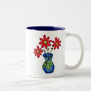Search for flowers vase mugs Whimsical