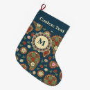 Search for 1970s christmas stockings Floral