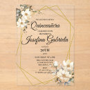 Search for fairytale quinceanera invitations Elegant chic