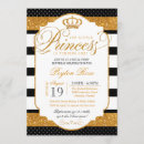 Search for black and white striped invitations Glitter