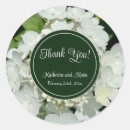Search for white hydrangea wedding stickers Botanical