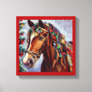 Search for christmas horse canvas prints Animal