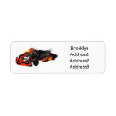 Search for racing return address labels Karting