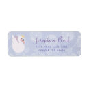 Search for princess return address labels Baby shower