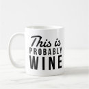 Search for probabilities mugs Wine