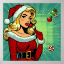 Search for pop art christmas posters Vintage