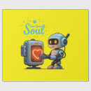 Search for robot wrapping paper Sci fi