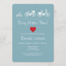 Search for bicycle baby shower invitations Blue